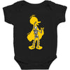big bird x ray Baby Bodysuit