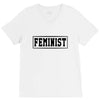 Feminist V-Neck Tee