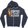 otter coffee Zipper Hoodie