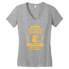 I Am A Childhood Cancer Survivor What's Your Superpower? Women's V-Neck T-Shirt