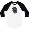 skull modile head 3/4 Sleeve Shirt
