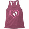 Baby Girl with Heart Any Name Customized Racerback Tank