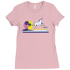 unicorn beach Ladies Fitted T-Shirt