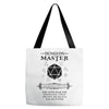 Dungeon Master Tote Bags