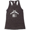 chicago chiraq murder town capital Racerback Tank