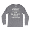 grandmas nannys Long Sleeve Shirts