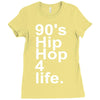 90's hip hop music Ladies Fitted T-Shirt
