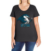 Shark Gym Ladies Curvy T-Shirt