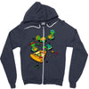 pizza lover Zipper Hoodie