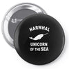 narwhals Pin-back button