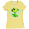 peashooter Ladies Fitted T-Shirt
