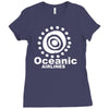 oceanic airlines Ladies Fitted T-Shirt