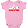 i'm saved but this pettiness Baby Bodysuit