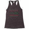 golden christmas Racerback Tank