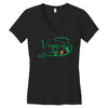 vegan Women's V-Neck T-Shirt