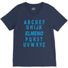 alphabet abc elemno V-Neck Tee