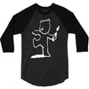 banksy teddy bear pop art new 3/4 Sleeve Shirt