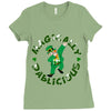 DABBİNG LEPRECHAUN Ladies Fitted T-Shirt