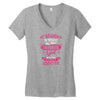 My Grandma Is Totally My Most Favorite Girl Women's V-Neck T-Shirt