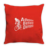 adventure before dementia 4 Throw Pillow