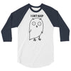 i can't sleep 3/4 Sleeve Shirt