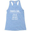 March Girl Racerback Tank