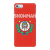snowman christmas iPhone 7 Case