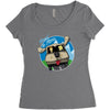 road to aspen Women's Triblend Scoop T-shirt