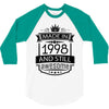 Made In 1998 And Still Awesome 3/4 Sleeve Shirt