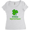 little leprechaun Women's Triblend Scoop T-shirt