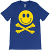 smiley pirate skull and crossbones T-Shirt