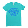 i love being a senior citizen Ladies Fitted T-Shirt