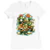 mommy!!! my candy is stolen by zombie Ladies Fitted T-Shirt