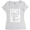 prkng trending Women's Triblend Scoop T-shirt