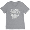 inhale confidence exhale doubt V-Neck Tee