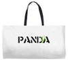 Panda Write T-Shirt Weekender Totes
