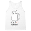 cat love person! Tank Top