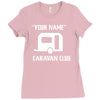 caravan club funny gift Ladies Fitted T-Shirt