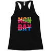 monday crossed out Racerback Tank