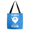 bearded for her pleasure Tote Bags