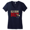 drinky crow Women's V-Neck T-Shirt