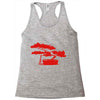 bonsai gardener Racerback Tank