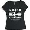 Smash University Women's Triblend Scoop T-shirt