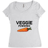 Veggie Powered Women's Triblend Scoop T-shirt