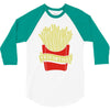 fries with that 3/4 Sleeve Shirt