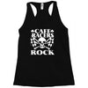 biker t shirt cafe racers ton up boys rockers greasers rock Racerback Tank