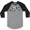 thunder and lightning 3/4 Sleeve Shirt