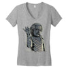 albae einstein Women's V-Neck T-Shirt