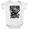 black bood Baby Bodysuit