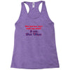beer t shirt who said beer won't make you smart it made bud wiser funn Racerback Tank